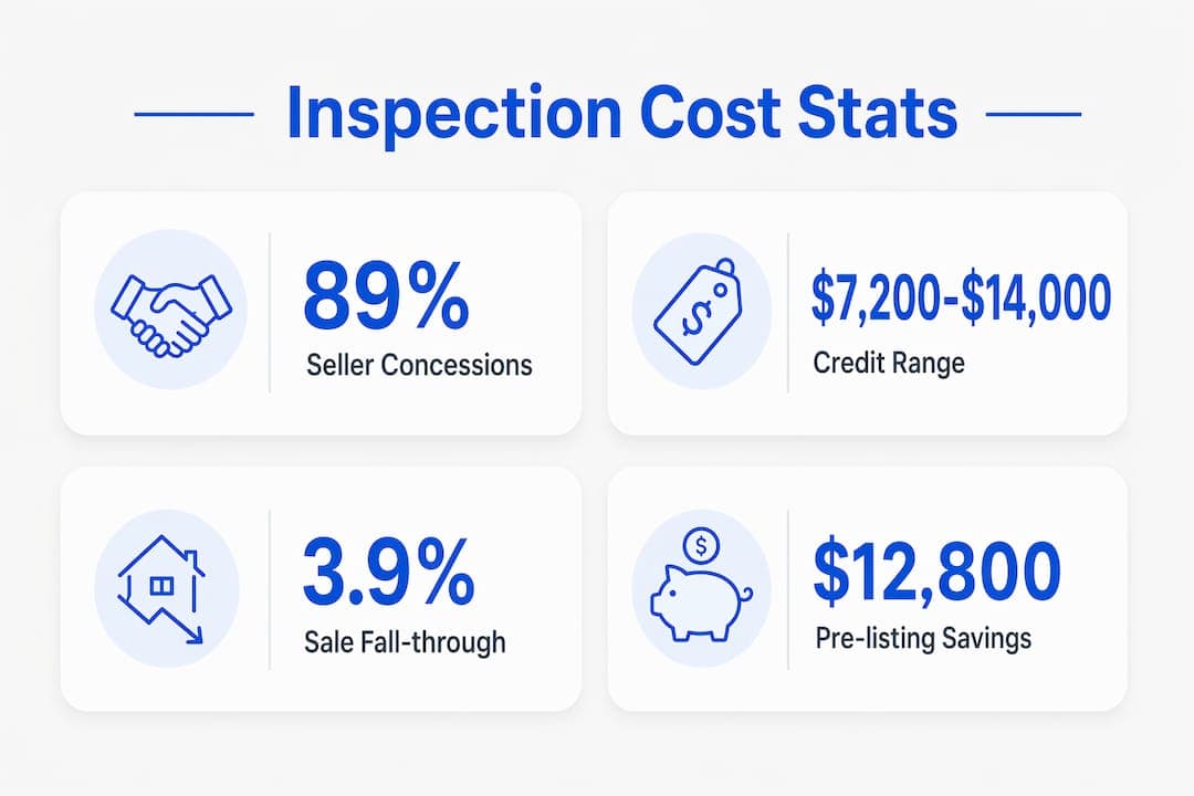 Infographic showing inspection negotiation costs statistics