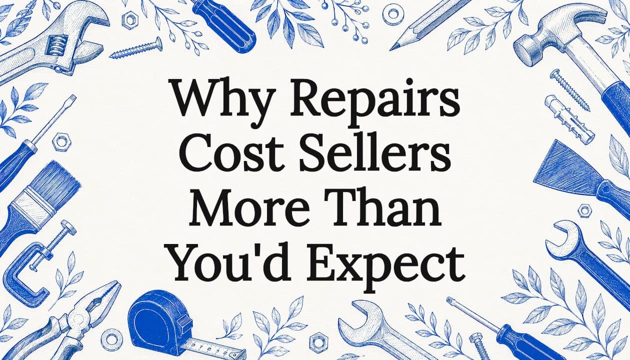 Discover why repairs cost sellers more than expected. Learn crucial insights on contractor fees, holding costs, and market leverage.