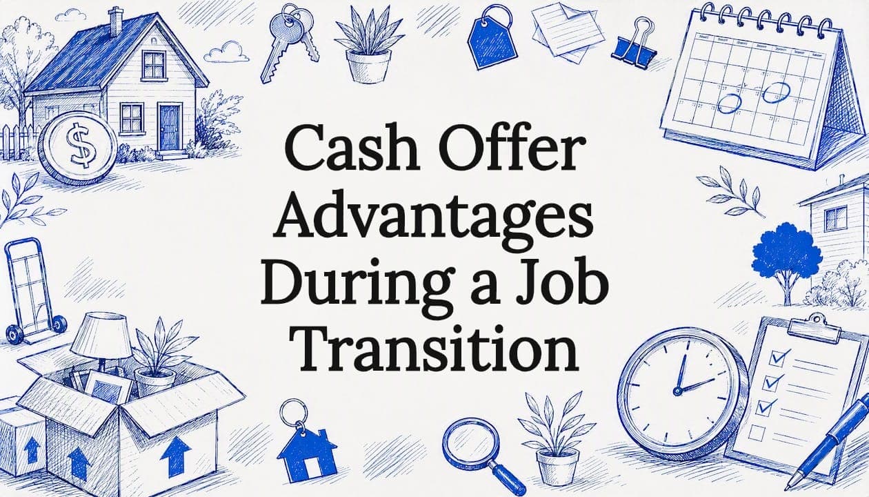 Discover the key benefits of cash offers during job transitions, including faster closings, less risk, and a predictable timeline for your move.